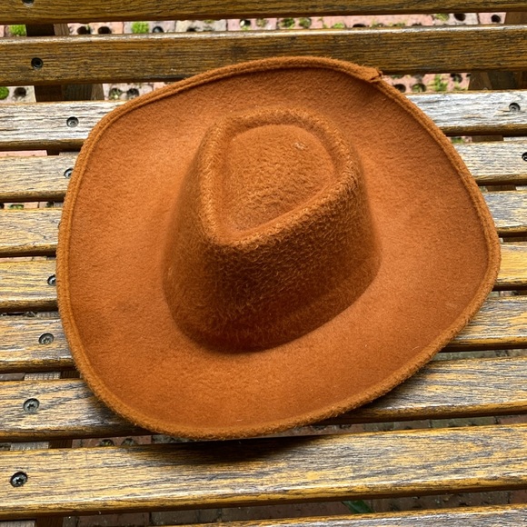 Disney Woody Toy Story brown felt cowboy hat small child’s size costume cap - Picture 1 of 13